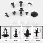292 PCS Car Retainer Clips Assortment Car Panel Trim Plastic Fasteners Rivet Clips Set, 292 PCS