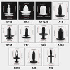 415 PCS Car Retainer Clips Assortment Car Panel Trim Plastic Fasteners Rivet Clips Set, 415 PCS