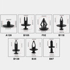 415 PCS Car Retainer Clips Assortment Car Panel Trim Plastic Fasteners Rivet Clips Set, 415 PCS
