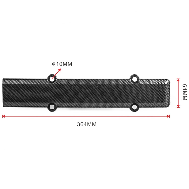 ABS Carbon Fiber Look Valve Cover Spark Plug Insert for Honda, EA001-C