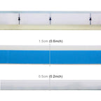 2 PCS 45cm DC12V 5W Ultra-thin Waterproof Car Auto Double Colors Turn Lights / Running Lights SMD-2835 LED Bulbs (Turn Lights: Yellow Light; Running Lights: Blue Light), 45cm Turn Lights: Yellow Light; Running Lights: White Light                       ...