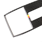 Car German Flag Carbon Fiber Reading Lamp Frame Decorative Sticker for Mercedes-Benz W204 2007-2013 / W212 2010-2012, Reading Lamp Frame (German Flag)