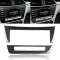 Car Carbon Fiber Central Control CD Panel Decorative Sticker for Mercedes-Benz W204 2011-2013 7-buttons, Central Control CD Panel