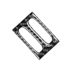 Car Carbon Fiber Intermediate Air Outlet Panel Decorative Sticker for Mercedes-Benz W204 2011-2013, Intermediate Air Outlet