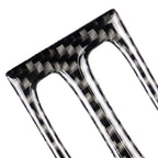 Car Carbon Fiber Intermediate Air Outlet Panel Decorative Sticker for Mercedes-Benz W204 2011-2013, Intermediate Air Outlet
