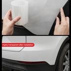 Universal Car Door Invisible Anti-collision Strip Protection Guards Trims Stickers Tape, Size: 10cm x 10m, Size: 10cm x 10m