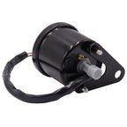 Motorcycle Multi-functional Modification Instrumentation Motorcycle Odometer Speedometer Tachometer Oil Gauge, Black, Speedometer Tachometer