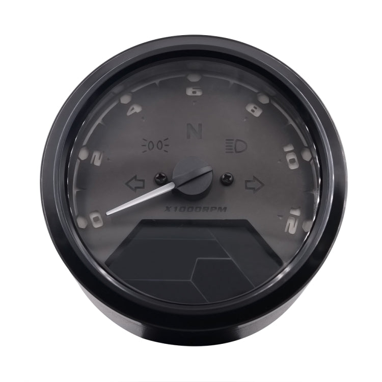 Motorcycle LCD Digital Tachometer Speedometer Odometer Gauge, CS-363