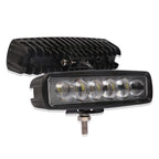 6 inch 18W 6000K IP68 8D Car Boat Marine Work Lights Spotlight LED Bulbs, DC 10-30V, 18W