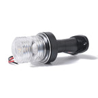 DC 12V 3W Marine Boat Yacht Stern Anchor LED Navigation Pedestal Light All Round 360 Degree White Light, LED Navigation Pedestal Light  White Light