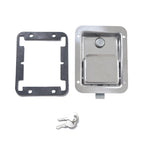Stainless Steel Tool Box Lock Paddle Latch & Keys for Trailer / Yacht / Truck, A1217