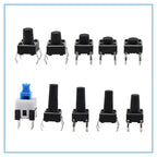 180 PCS Tactile Push Button Switch Kit Micro Switch, 180pcs /Set
