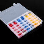 480 PCS Cold Press Electrical Insulated Terminals Crimp Connectors Assortment Kit, 480 PCS
