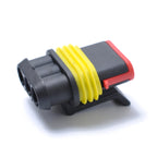 10 Sets 3 Pins Way Sealed Waterproof Electrical Wire Connector Plug Terminal Car Auto Set, A0312