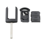 For Opel Car Keys Replacement 2 Buttons Car Key Case with Blade, with Blade