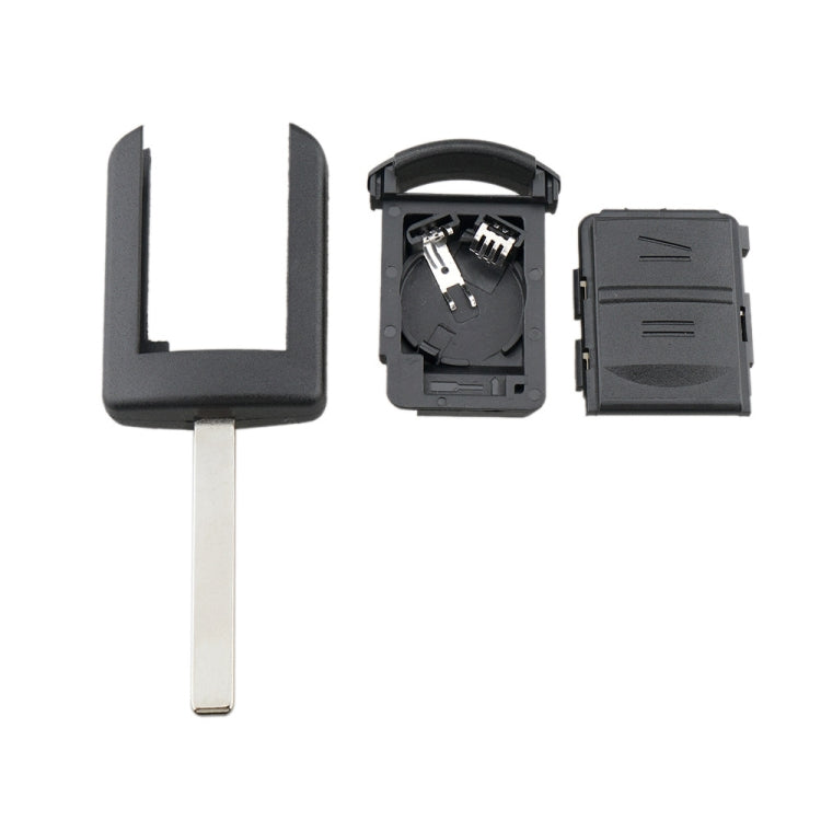 For Opel Car Keys Replacement 2 Buttons Car Key Case with Blade, with Blade