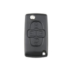 For CITROEN C8 / PEUGEOT 1007 Car Keys Replacement 4 Buttons Car Key Case with Grooved, without Holder, For CITROEN C8 / PEUGEOT 1007
