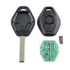 For BMW EWS System Intelligent Remote Control Car Key with Integrated Chip & Battery, Frequency: 433MHz, 433MHz