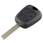 For PEUGEOT 206 / 307 2 Buttons Intelligent Remote Control Car Key with Integrated Chip & Battery, without Grooved, Frequency: 433MHz, For PEUGEOT 206 / 307