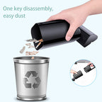 Car Portable Wireless 120W Handheld Powerful Vacuum Cleaner, Wireless (Black), Wireless (White)