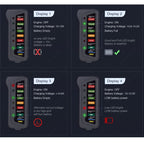 TIROL T16897 12V Auto Car Digital Battery Alternator Tester 6 LED Lights Display, TIROL T16897