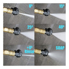 Multifunctional 6-in-1 Multi-hole Nozzle High-pressure Cleaner Car Washing Nozzle, 6-in-1 Multi-hole Nozzle
