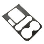 Car Carbon Fiber Gearshift Panel Frame Decorative Sticker for Volkswagen Touareg, Gearshift Panel