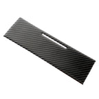 Car Carbon Fiber Cigarette Lighter Panel Frame Decorative Sticker for Volkswagen Touareg, Cigarette Lighter Panel