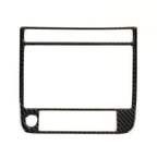 Car Carbon Fiber Navigation Panel Decorative Sticker for Volkswagen Touareg, Navigation Panel