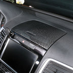 Car Carbon Fiber Instrument Panel Storage Panel Frame Decorative Sticker for Volkswagen Touareg, Instrument Panel Storage Panel