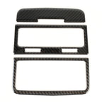 3 PCS Car Carbon Fiber Rear Air Outlet Decorative Sticker for Volkswagen Touareg, Rear Air Outlet