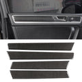 4 PCS Car Carbon Fiber Door Panel Decorative Sticker for Volkswagen Touareg, Door Panel