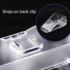 Car Multi-functional Glasses Case Sunglasses Storage Holder with Card Slot, Diamond Style, Diamond Style (Transparent), Diamond Style (Black), Diamond Style (Pink), Diamond Style (Beige)