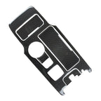 5 PCS Car Carbon Fiber Gearshift Panel Decorative Sticker for Ford New Mondeo, Gearshift Panel