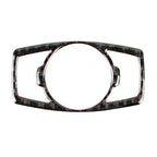 Car Carbon Fiber Headlight Adjustment Frame Decorative Sticker for Ford New Mondeo, Headlight Adjustment Frame