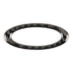 Car Carbon Fiber Steering Wheel Frame Decorative Sticker for Ford New Mondeo 2013-2019, Steering Wheel Frame