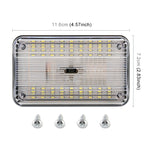 GT-699 DC12V / 2W / 6000K / 120LM SMD-3528 Car Indoor Dome Light, GT-699