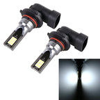 2 PCS 9006 DC12V-24V / 12W / 3000K / 800LM 12LEDs SMD-3030 Car LED Fog Light, 9006 (White Light), 9006