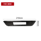 Car Carbon Fiber Seat Memory Button Decorative Sticker for BMW 5 Series G38 528Li / 530Li / 540Li 2018, Seat Memory Button