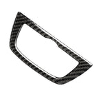 Car Carbon Fiber Headlight Switch Frame Decorative Sticker for BMW 5 Series G38 528Li / 530Li / 540Li 2018, Headlight Switch Frame