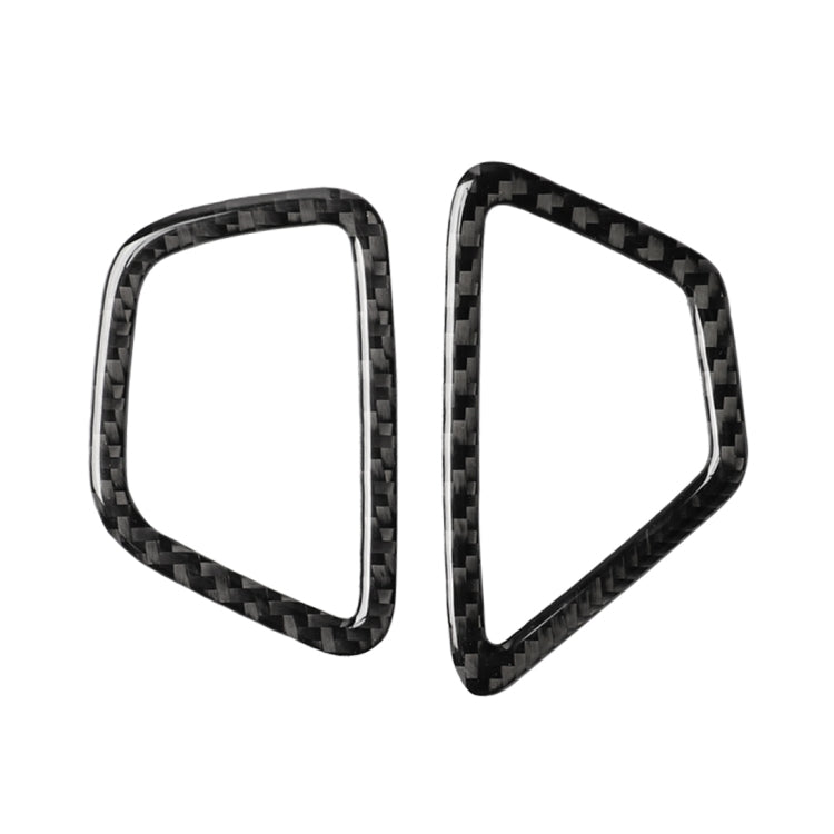 Car Carbon Fiber Instrument Air Vent Frame Decorative Sticker for BMW 5 Series G38 528Li / 530Li / 540Li 2018, Left Drive, Instrument Air Vent