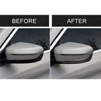 2 PCS Car Carbon Fiber Rearview Mirror Bumper Strip Decorative Sticker for BMW G30 (2018-2019) / G11 (2016-2019), Left Drive without Lens, Rearview Mirror Left Drive without Lens