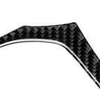 Car Carbon Fiber Steering Wheel Lower Panel Decorative Sticker for BMW G30(2018-2020) / G01(2018-2020) / G02(2019-2020), Steering Wheel Lower Panel
