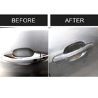 4 PCS Car-Styling Carbon Fiber Door Outer Handle Scratches Resistant Stickerfor Toyota Camry, 4 in 1 for Toyota Camry