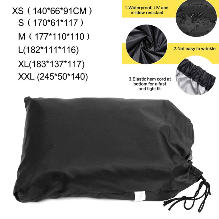 210D Oxford Cloth Waterproof Sunscreen Scooter Tractor Car Cover, Size: L, Size: L