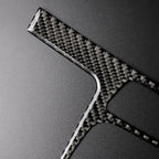 Car Carbon Fiber Gear Position Panel Decorative Sticker for Audi 2010-2018 Q5 / 2009-2016 A4L / 2009-2016 A5, Left Drive, Gear Position (B)