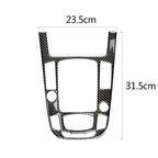 Car Carbon Fiber Gear Position Panel Decorative Sticker for Audi 2010-2018 Q5 / 2009-2016 A4L / 2009-2016 A5, Left Drive, Gear Position (C)