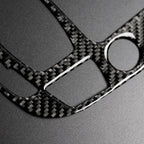 Car Carbon Fiber Gear Position Panel Decorative Sticker for Audi 2010-2018 Q5 / 2009-2016 A4L / 2009-2016 A5, Left Drive, Gear Position (C)