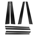 Car Carbon Fiber B Column Decorative Sticker for BMW E70 2008-2013, For BMW E70