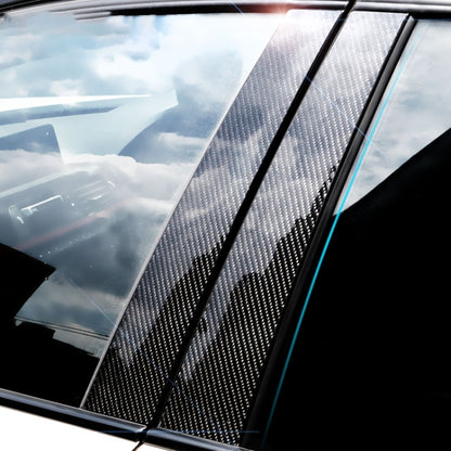 Car Carbon Fiber B Column Decorative Sticker for BMW E70 2008-2013, For BMW E70